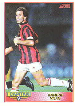 Franco Baresi A.C. Milan Score 92 Seria A #387